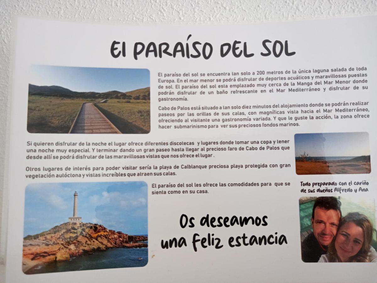 El Paraiso Del Sol 卡塔赫纳 外观 照片